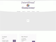 Tablet Screenshot of interthread.com